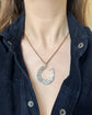 LARGE VICTORIAN SILVER HORSESHOE PENDANT