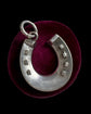 ANTIQUE SILVER HORSESHOE PENDANT