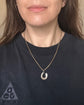 ANTIQUE SILVER HORSESHOE PENDANT