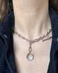 ANTIQUE SILVER HORSESHOE PENDANT