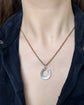 ANTIQUE SILVER HORSESHOE PENDANT