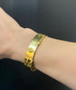 VICTORIAN 18CT GOLD BUCKLE BANGLE