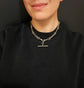 VICTORIAN SILVER PAPERCLIP LINK CHAIN