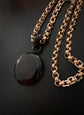 VICTORIAN WHITBY JET LOCKET