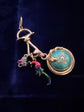 18CT GOLD SWIVEL DOG CLIP