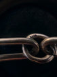 VICTORIAN SILVER PAPERCLIP LINK CHAIN