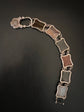 VICTORIAN SCOTTISH AGATE PADLOCK BRACELET