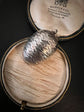 19TH CENTURY SILVER EGG PENDANT
