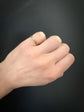 GEORGIAN 15CT GOLD SPLIT RING