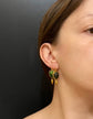 VICTORIAN SCARAB BEETLE EARRINGS