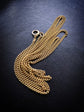 VICTORIAN 15CT GOLC FINE CURB CHAIN