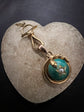18CT GOLD SWIVEL DOG CLIP