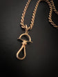 18CT GOLD SWIVEL DOG CLIP