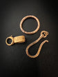 VICTORIAN 15CT GOLD CHARM HOLDER / BAIL