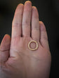 VICTORIAN 15CT GOLD PUSH BOLT RING