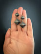 19TH CENTURY NIELLO EARRINGS