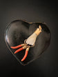 MOTHER OF PEARL & CORAL HAND PENDANT