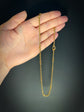 VICTORIAN 18CT GOLD FANCYLINK CHAIN
