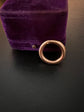 VICTORIAN 15CT GOLD PUSH BOLT RING