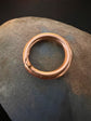 VICTORIAN 15CT GOLD PUSH BOLT RING