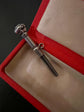ANTIQUE SILVER WATCH KEY PENDANT