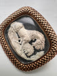 GEORGIAN SULPHIDE BROOCH