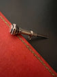 ANTIQUE SILVER WATCH KEY PENDANT
