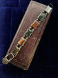 VICTORIAN SCOTTISH AGATE PADLOCK BRACELET