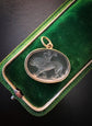 EARLY VICTORIAN INTAGLIO ‘CUPID ASTRIDE A LION’