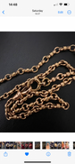 VICTORIAN 15CT GOLD T-BAR CHAIN