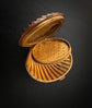 EARLY VICTORIAN SHELL VINAIGRETTE PENDANT