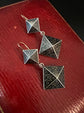 19TH CENTURY NIELLO EARRINGS