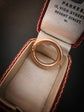 VICTORIAN 15CT GOLD PUSH BOLT RING