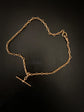 VICTORIAN 15CT GOLD T-BAR CHAIN