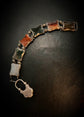 VICTORIAN SCOTTISH AGATE PADLOCK BRACELET