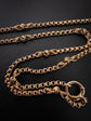 VICTORIAN 18CT GOLD FANCYLINK CHAIN