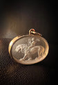 EARLY VICTORIAN INTAGLIO ‘CUPID ASTRIDE A LION’