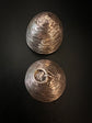 19TH CENTURY SILVER EGG PENDANT