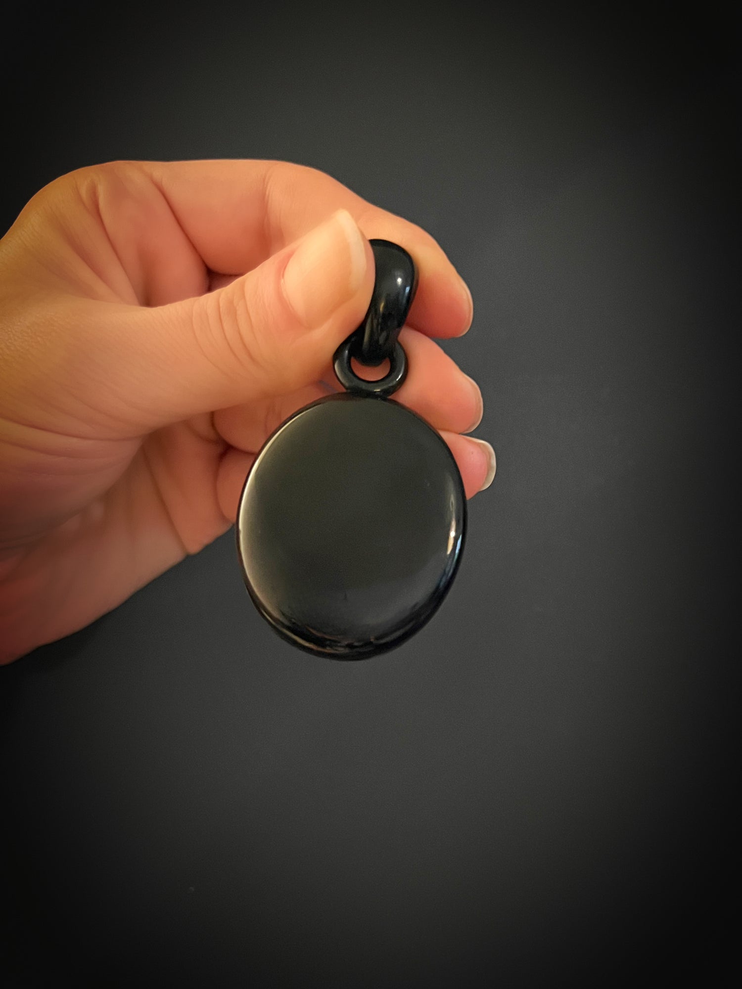 Whitby Jet Locket VICTORIAN WHITBY JET LOCKET – The Old Cut