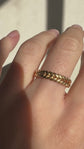 VICTORIAN 18CT GOLD OPTICAL ILLUSION RING
