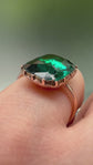 GEORGIAN GREEN PASTE RING