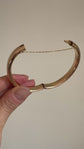 ANTIQUE 15CT GOLD BANGLE