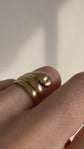 VICTORIAN CHUNKY 18CT GOLD SNAKE RING