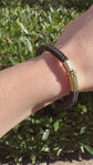 ANTIQUE WOVEN ELEPHANT HAIR BANGLE
