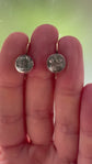 GEORGIAN ROCK CRYSTAL EARRINGS