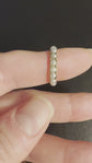 GEORGIAN PEARL ETERNITY RING