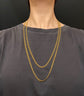 FRENCH 18CT GOLD ANTIQUE CHAIN