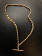 VICTORIAN TULIP LINK DOUBLE ALBERT CHAIN