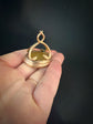 GEORGIAN FOUR SNAKE FOB PENDANT