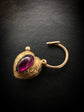 VICTORIAN HIGH CARAT HEART PADLOCK